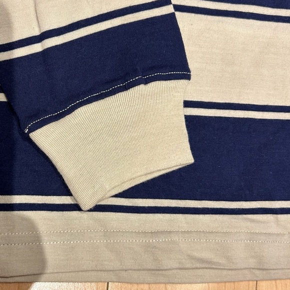 Herschel striped blue and cream T shirt - Picture 7 of 8